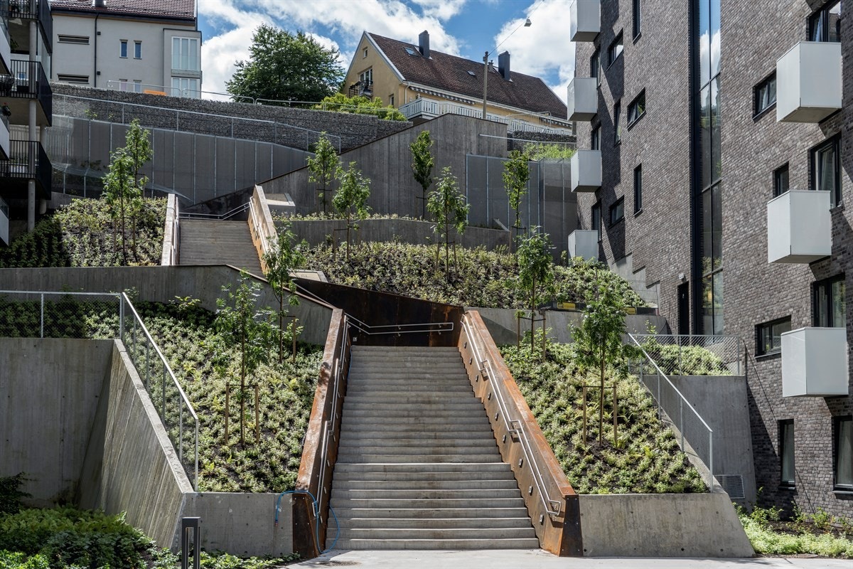 Kværnertrappa som går opp til Konows gate. Foto: Jiril Havran Galleribilde