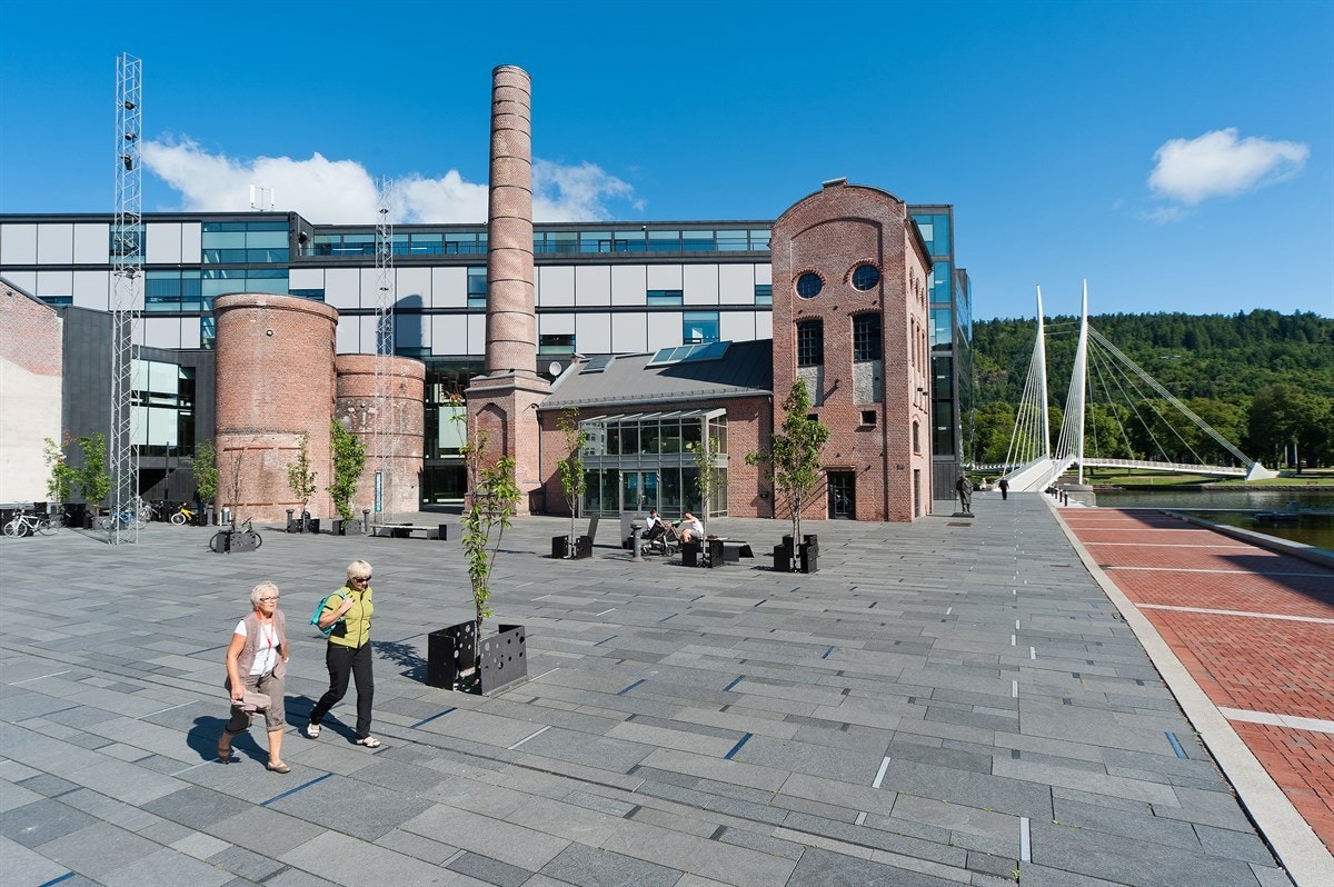 På Papirbredden finner du også Campus Drammen - en av landets mest moderne kunnskapsparker. Galleribilde