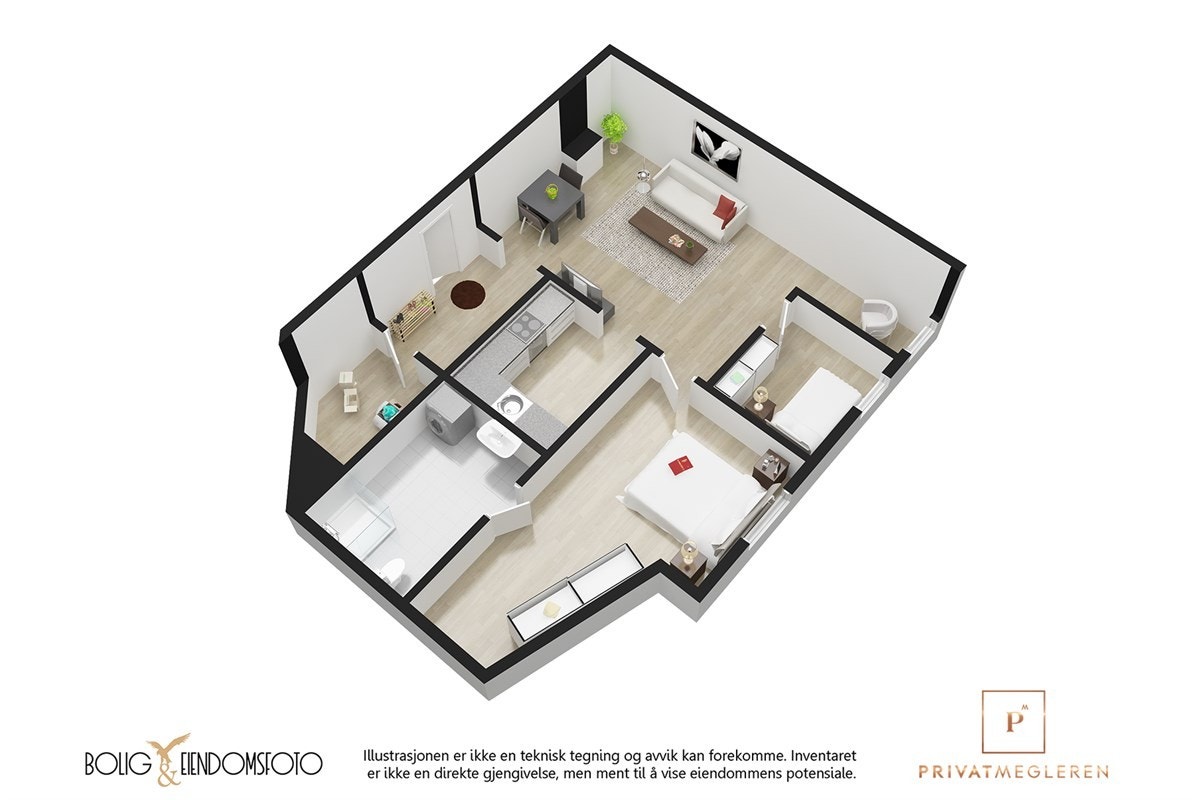 Plantegning. Galleribilde