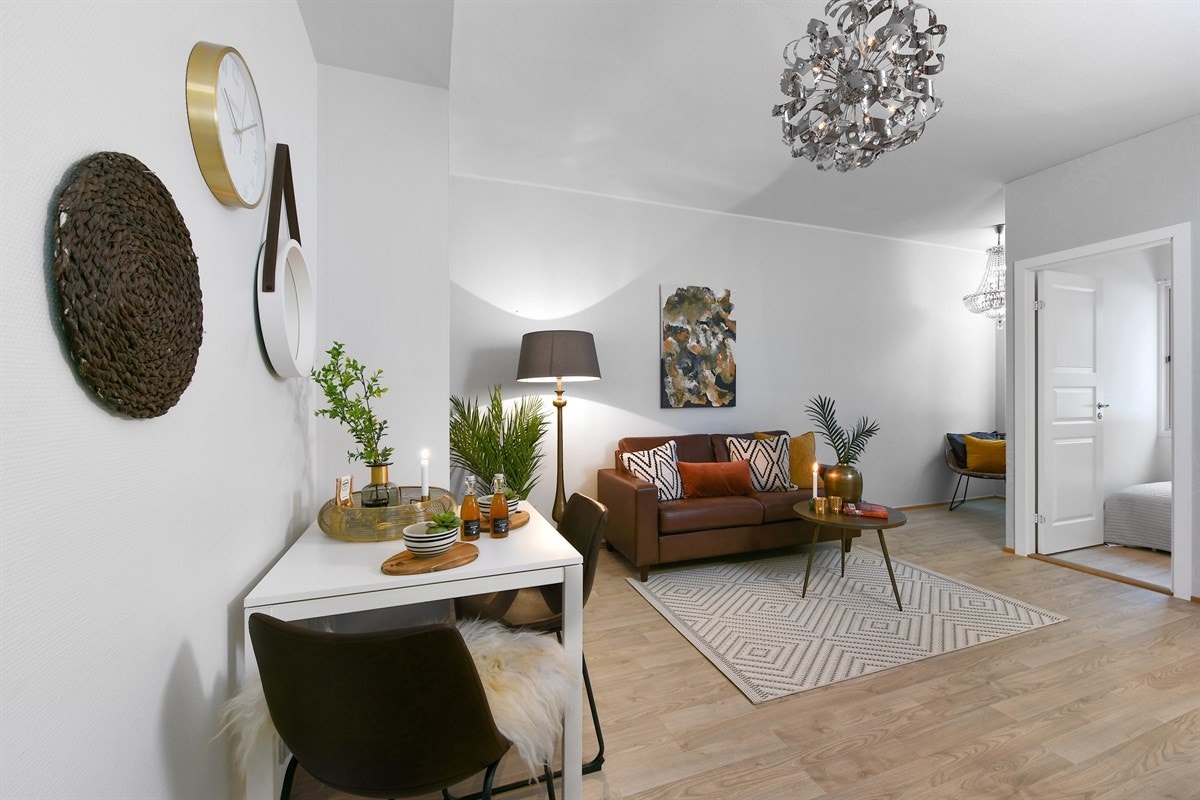 Romslig og fin stue. Galleribilde