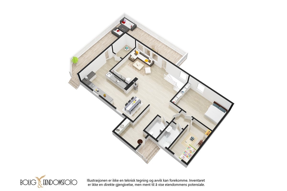 Plantegning 1.Etasje. Galleribilde