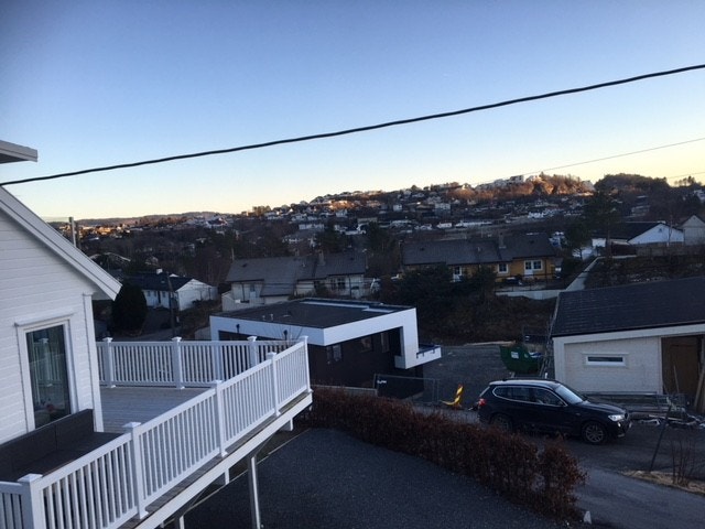 Utsikt kjøkkenvindu Galleribilde