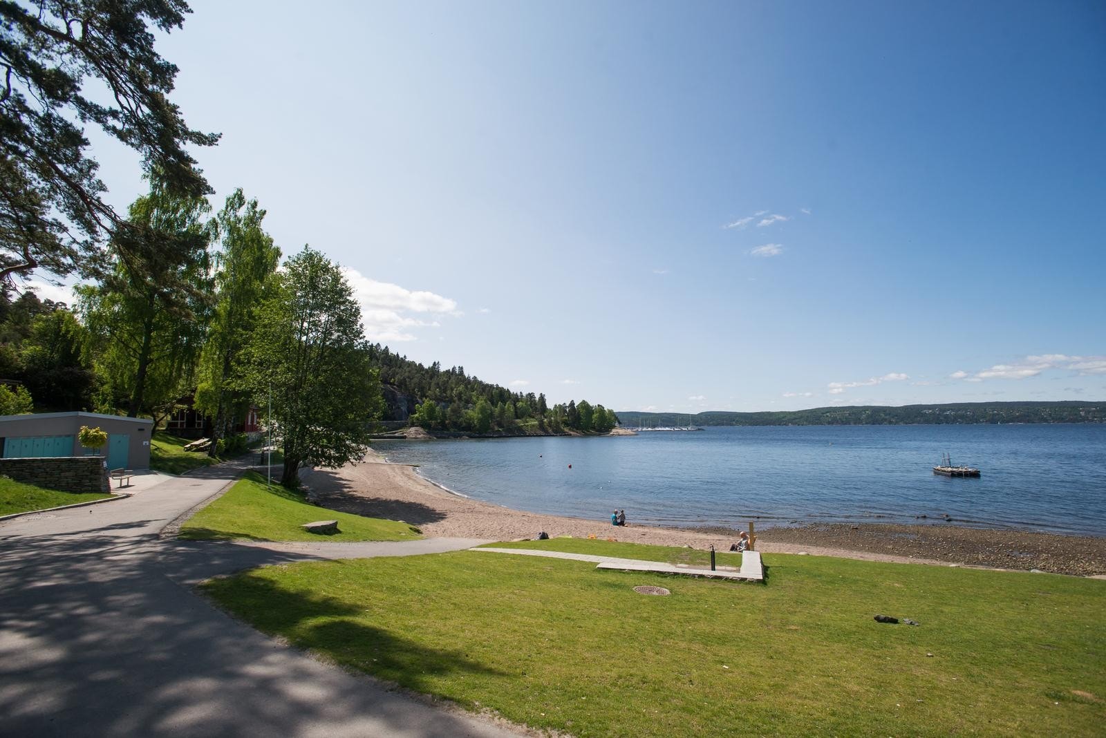 Idylliske Hvervenbukta Galleribilde