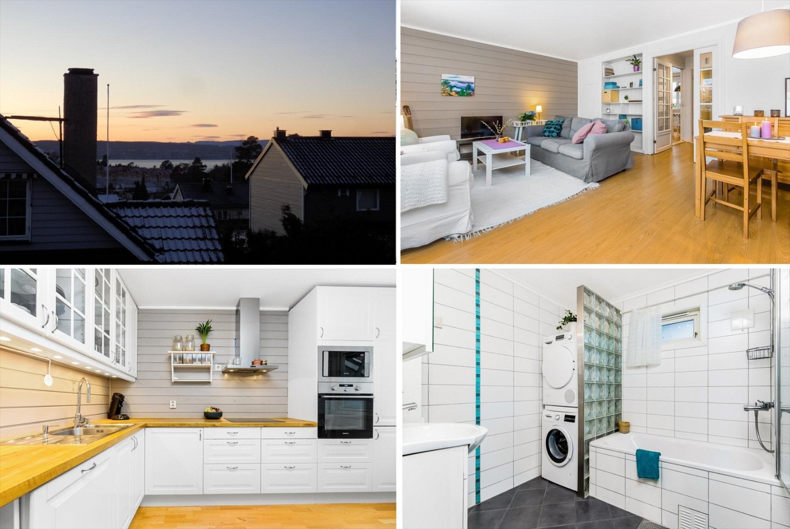 Velkommen til Rugdeberget 72! Dette er et 4-roms rekkehus over 2 plan. Boligen bestå av 3 soverom, stue, kjøkken fra 2009, bad fra 2008 og med en stor markterrasse med tilgang til hage Galleribilde