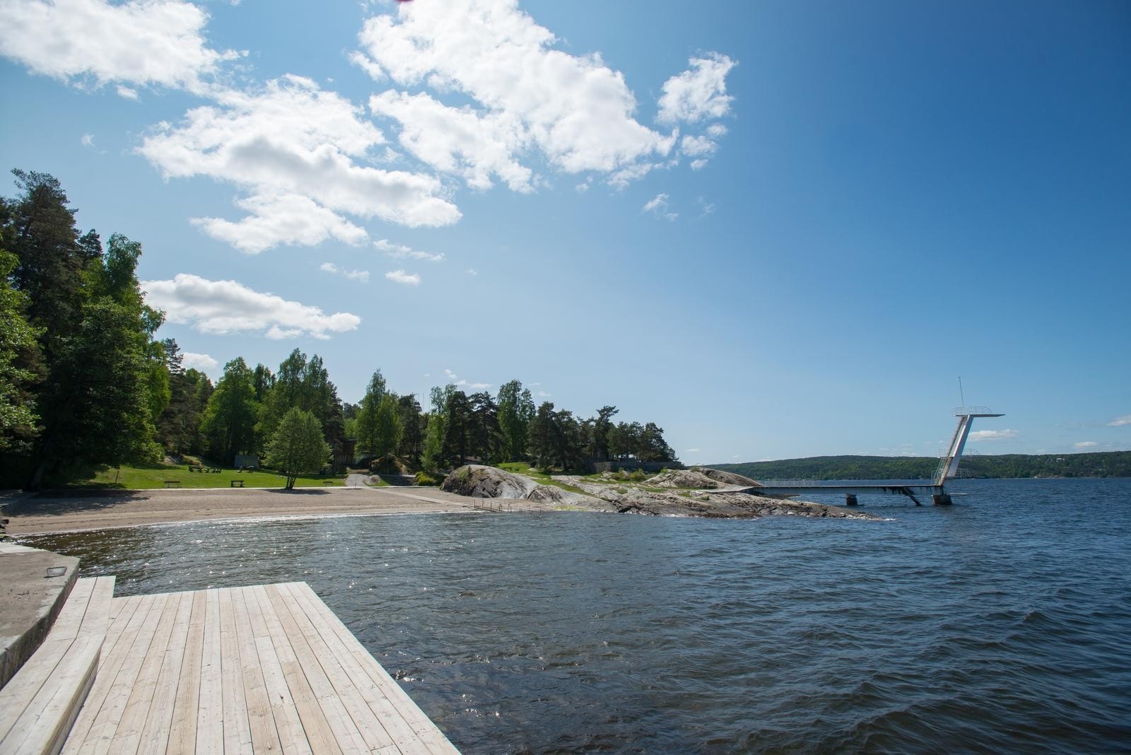 Ikke langt unna er også Ingierstrand med flotte bademuligheter Galleribilde
