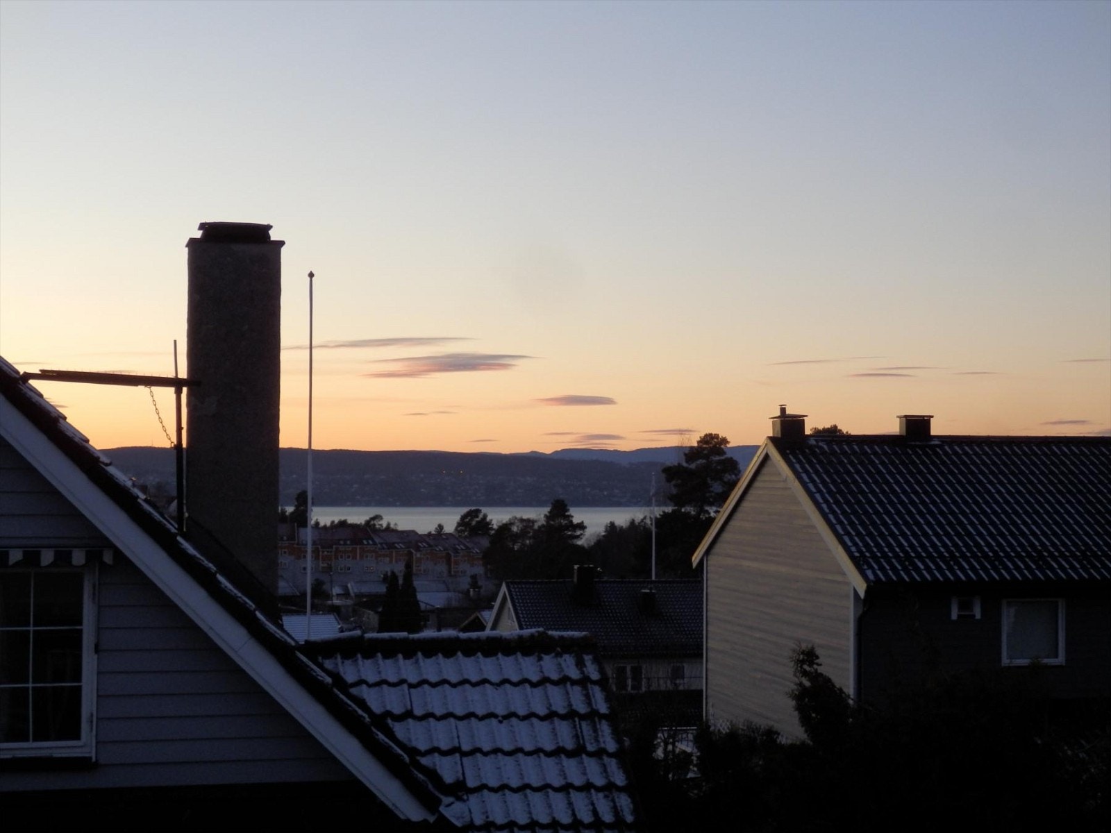 Utsikt fra soverommene over Bunnefjorden Galleribilde