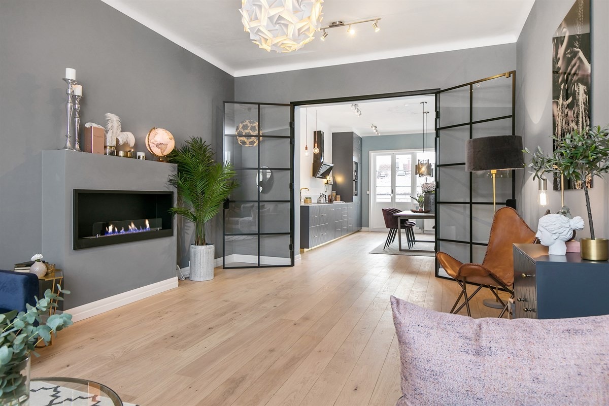 Påkostet 4-roms toppleilighet. Galleribilde