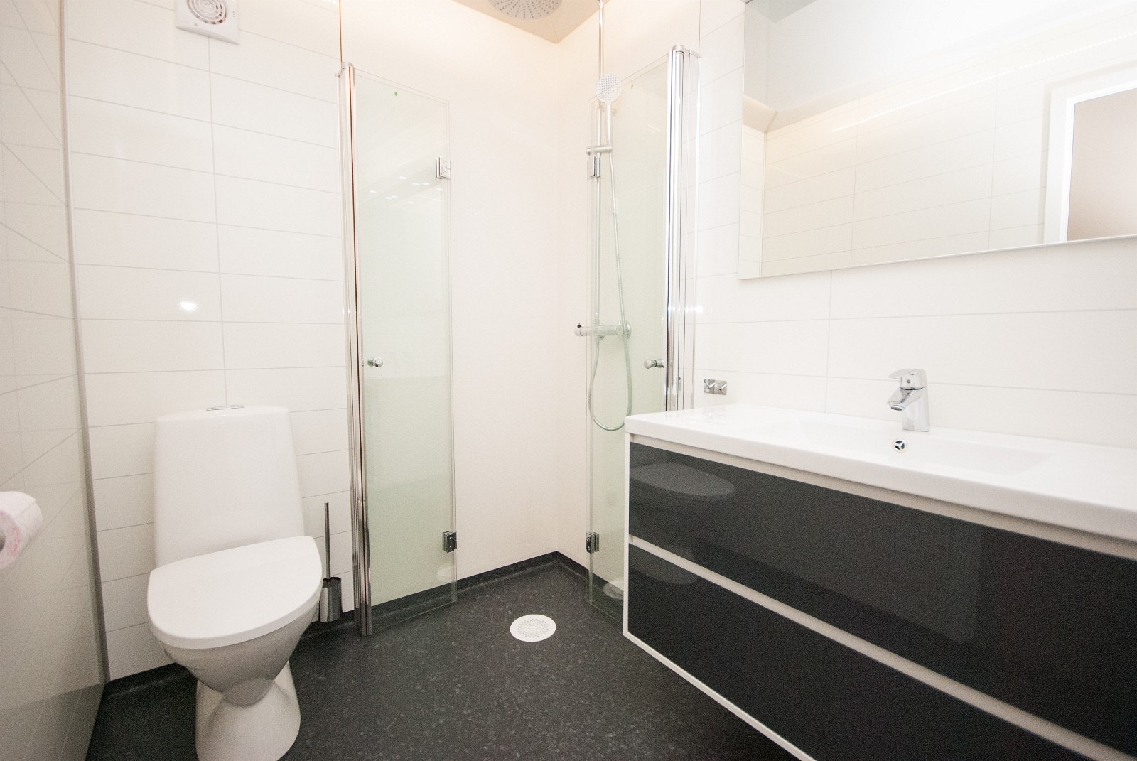 nytt bad. m,led lys Galleribilde