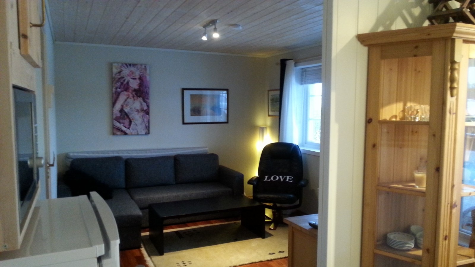 Stue med sovesofa Galleribilde