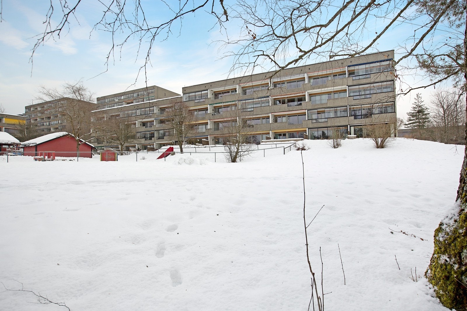 Flott opparbeidede fellesarealer til glede for liten og stor Galleribilde