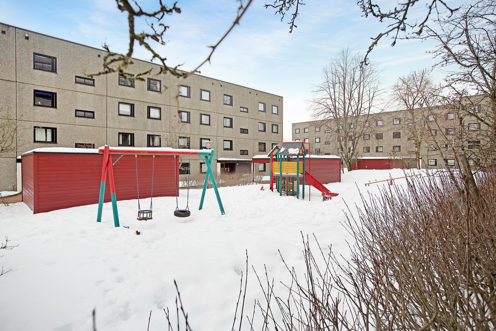 Flott opparbeidede fellesarealer til glede for liten og stor Galleribilde