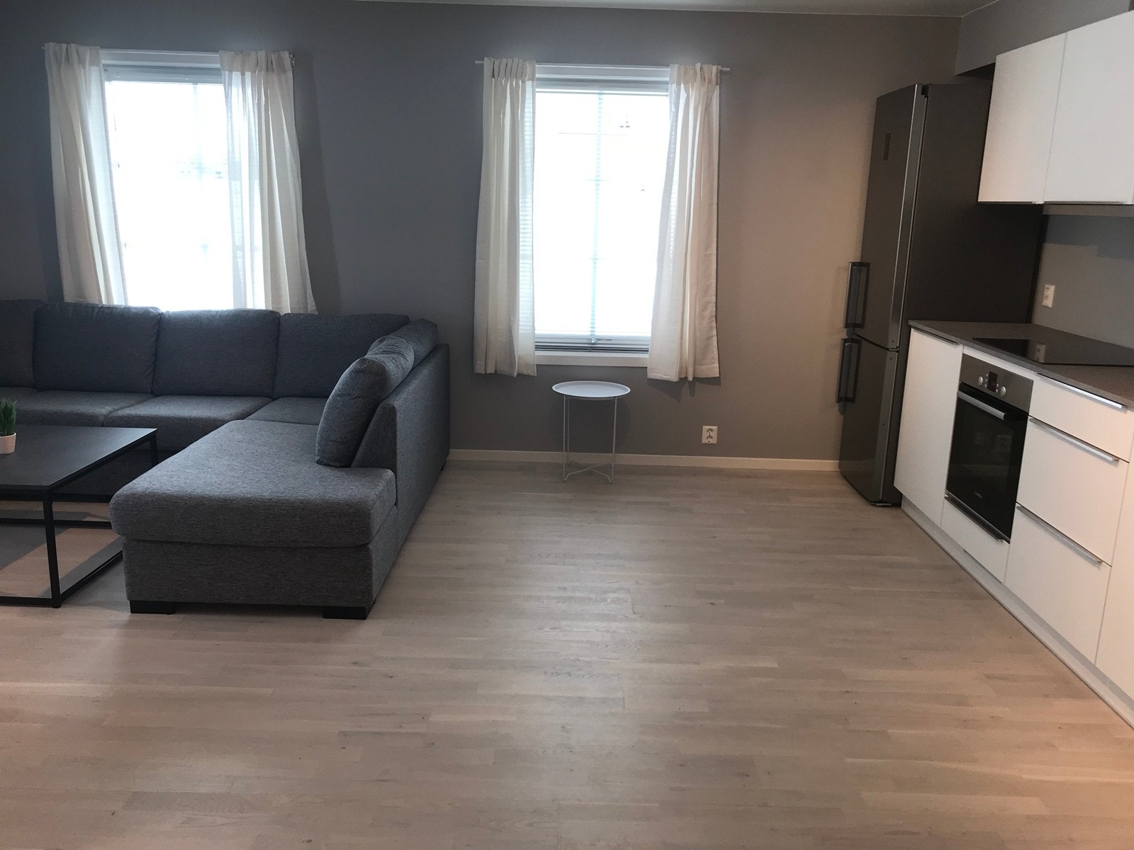 Åpen stue/kjøkkenløsning Galleribilde