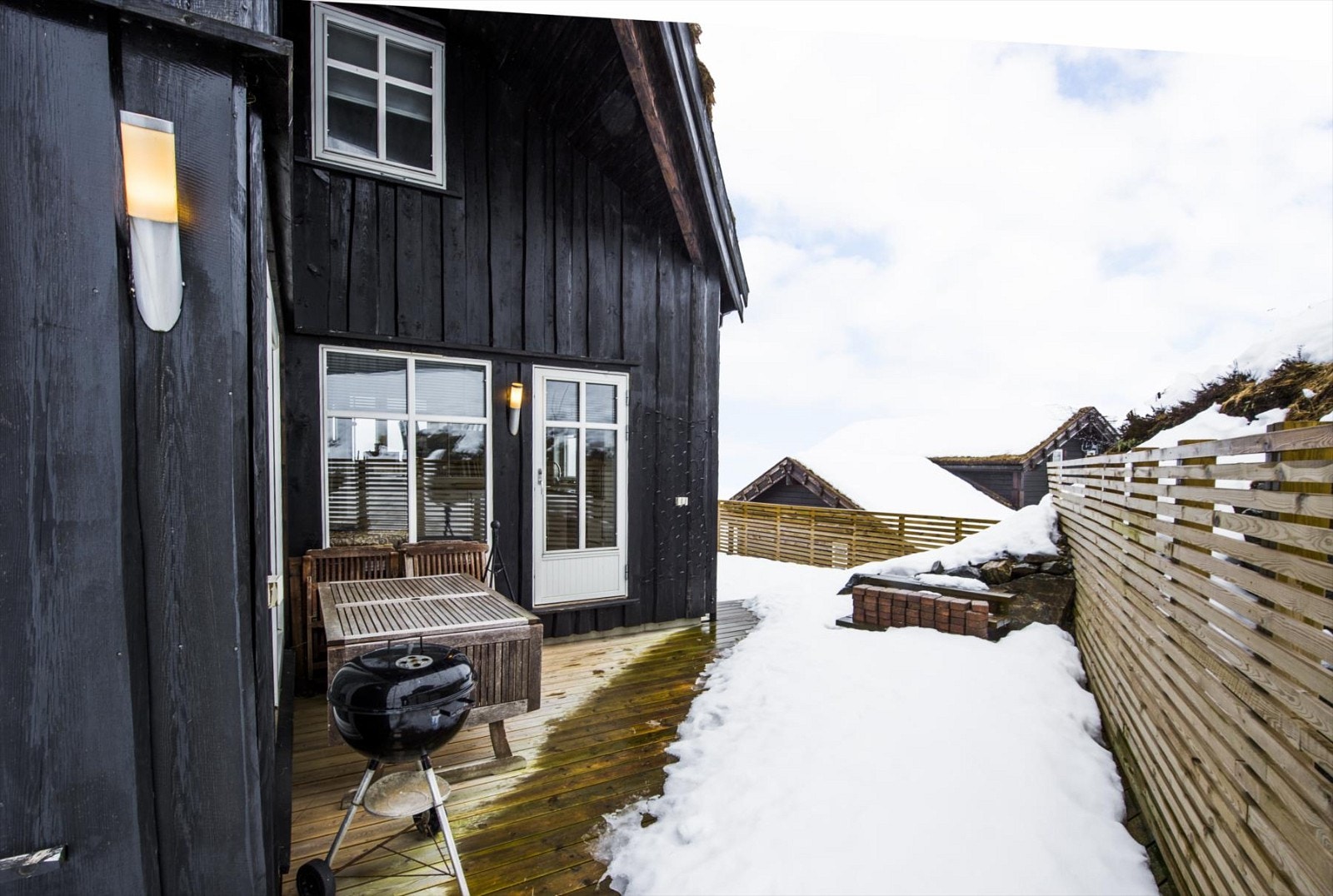 Stor terrasse Galleribilde