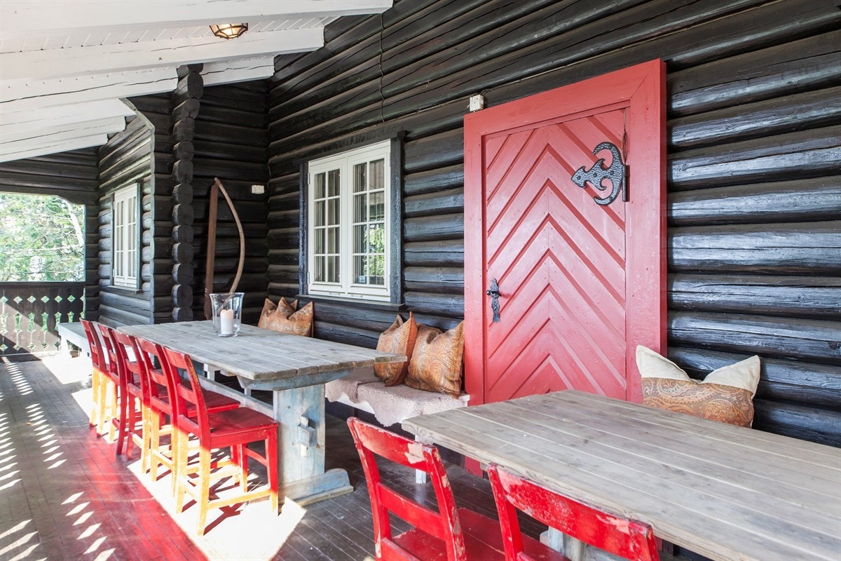 Stor og solrik terrrasse på 26 kvm Galleribilde