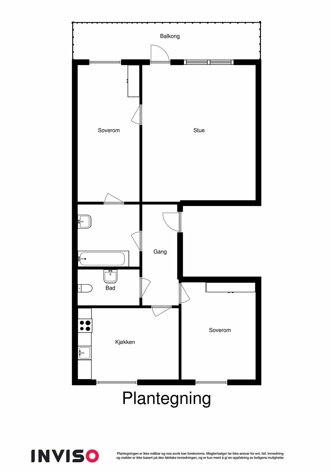 2dplan og 1 Galleribilde