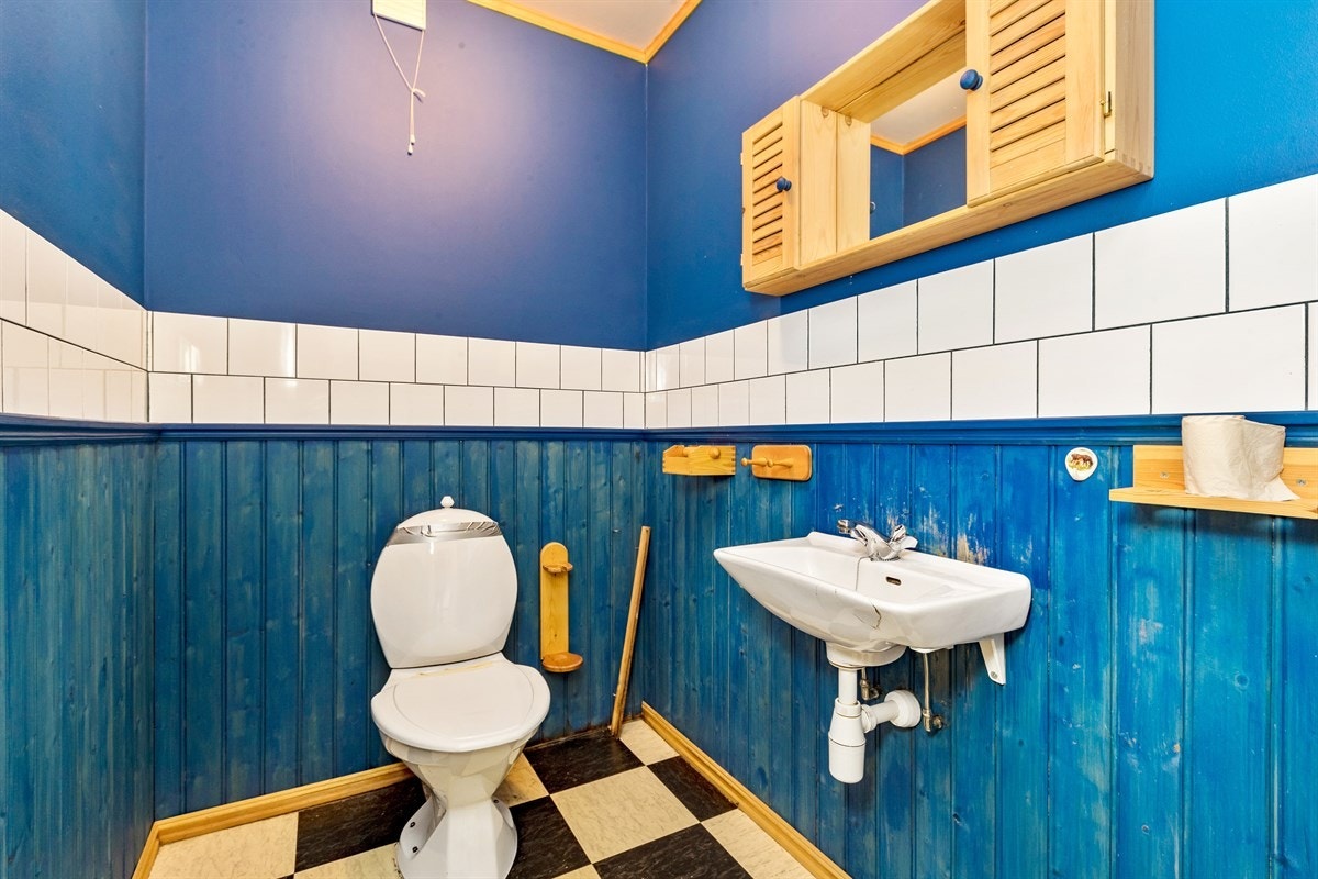 Separat toalett med tilgang fra entré/gang Galleribilde