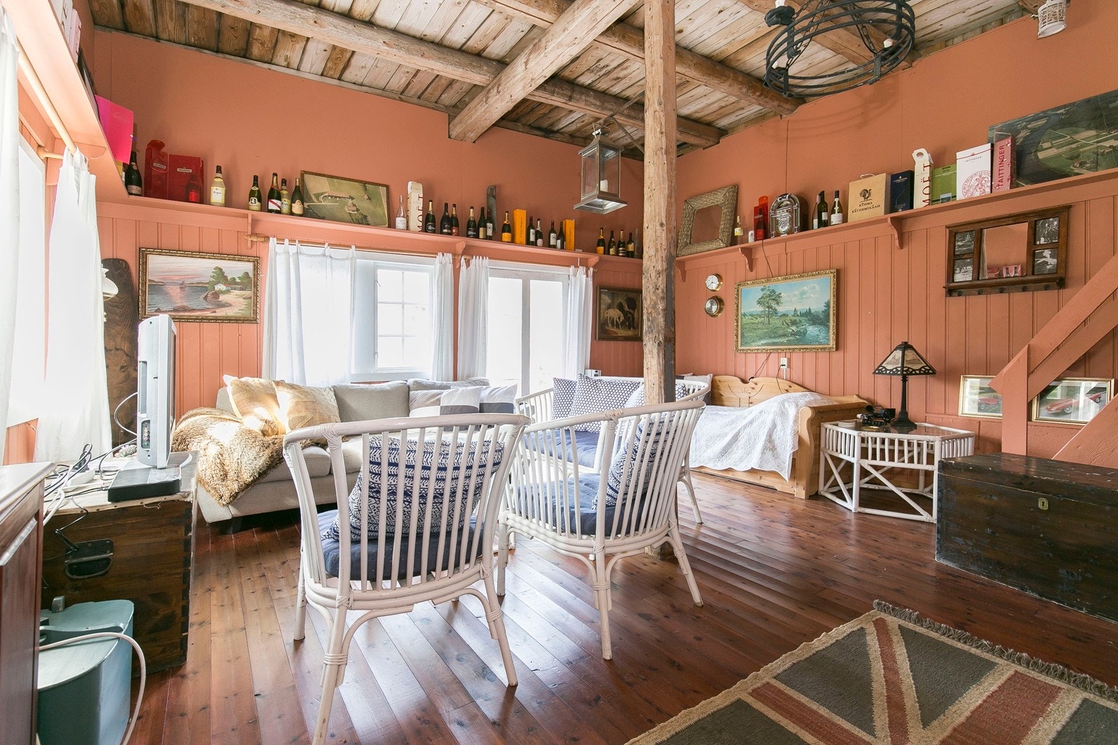 Stue sommerhuset Galleribilde