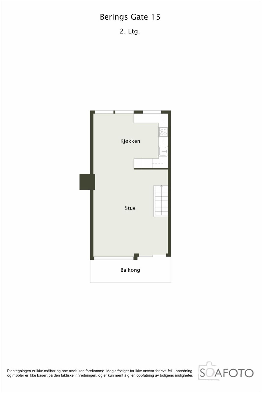 EiendomsMegler 1 v/ Thea Lærdal har gleden av å presentere Berings gate 15. Galleribilde