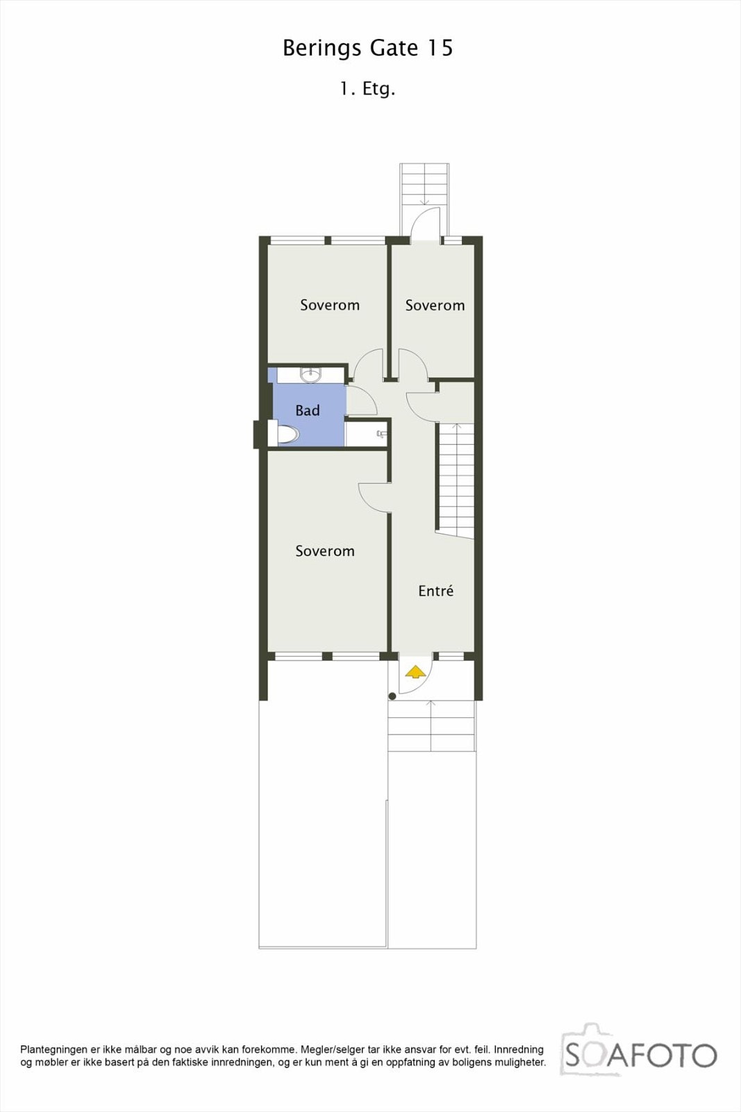 EiendomsMegler 1 v/ Thea Lærdal har gleden av å presentere Berings gate 15. Galleribilde