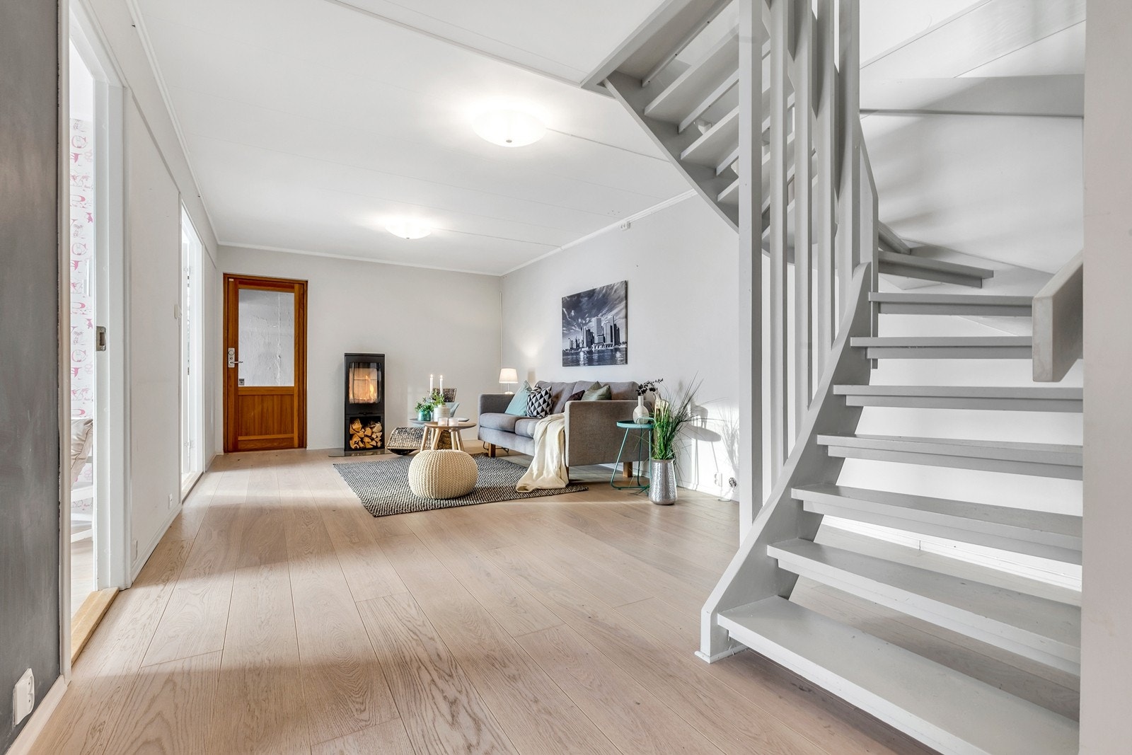 Underetasje med peisestue Galleribilde