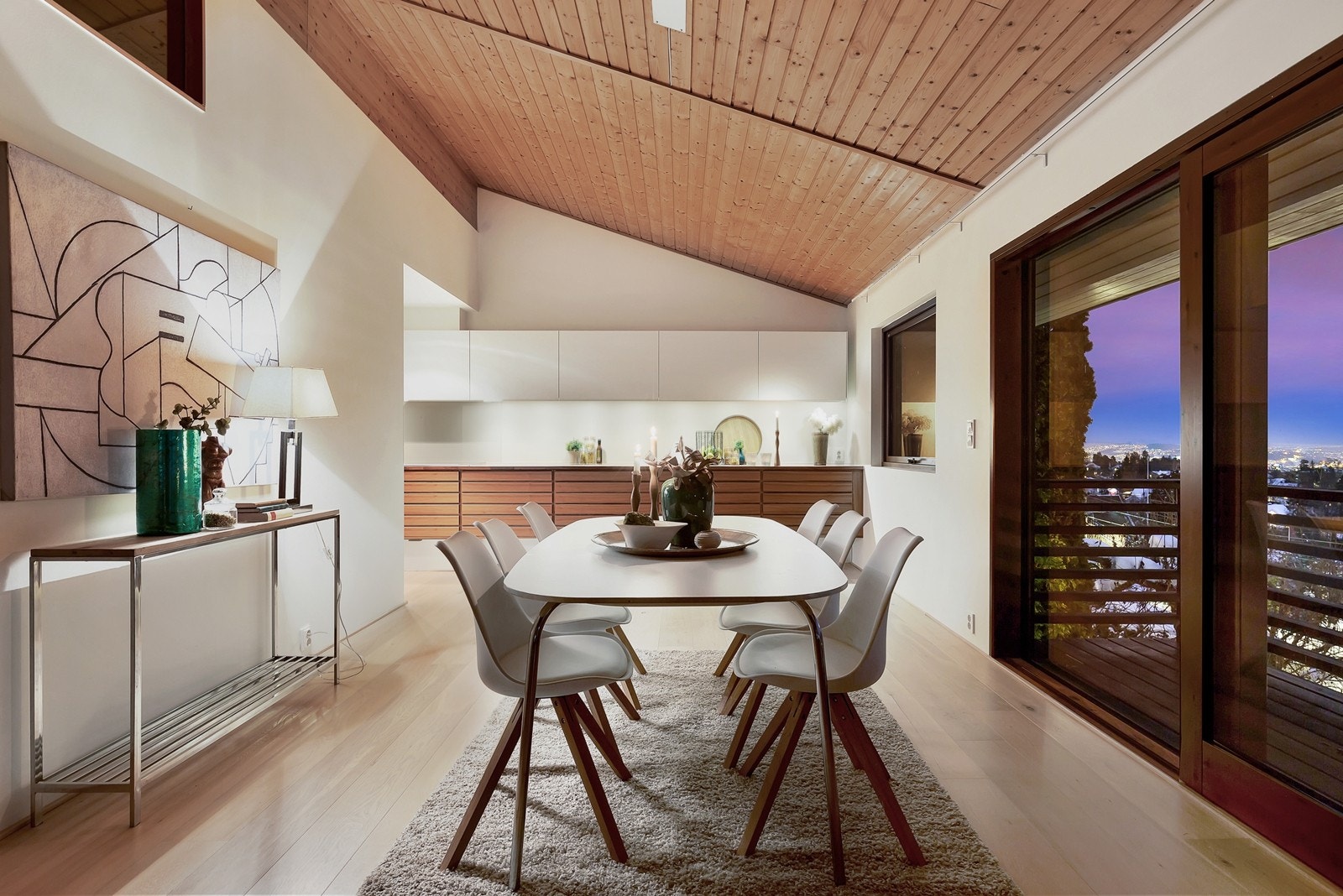 Spisestue kveld Galleribilde