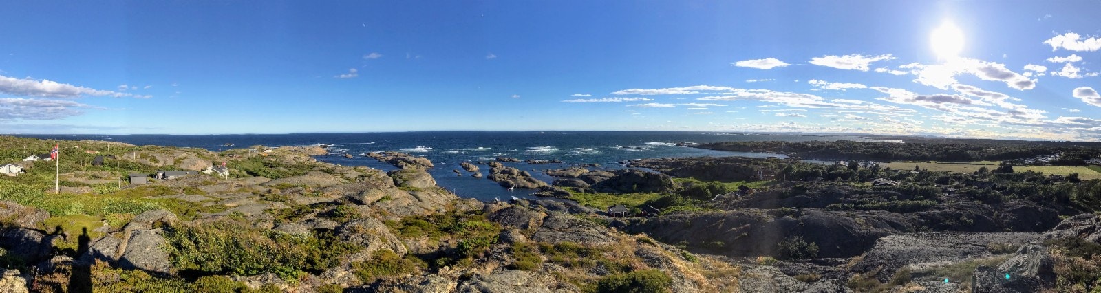 Panoramautsikt fra berget ved hytta, Galleribilde