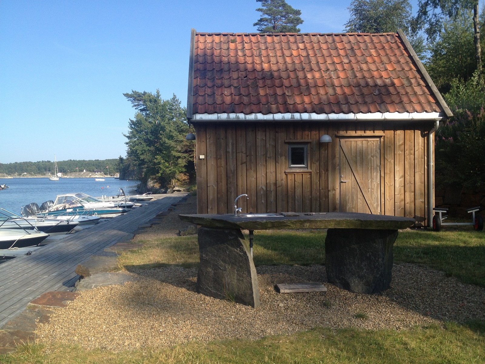 Fra fellesbrygga Galleribilde