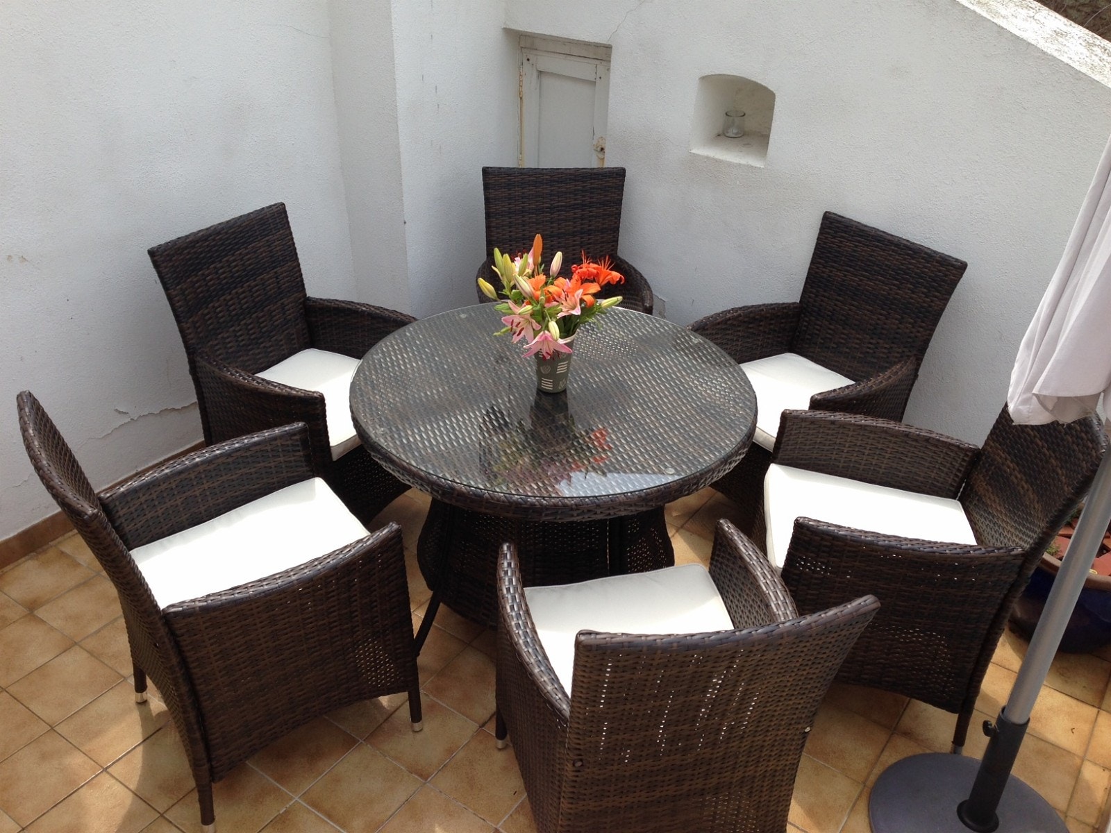 Terrassen med sol hele dagen Galleribilde