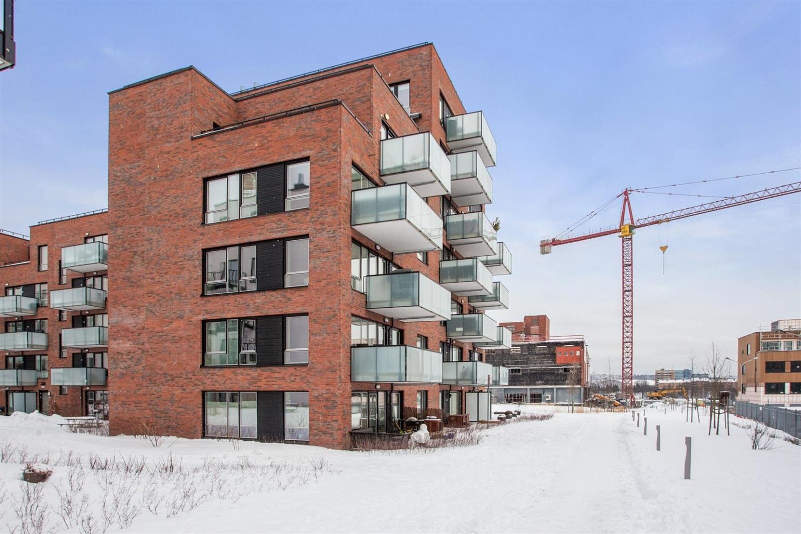 Byggets fasade. Galleribilde