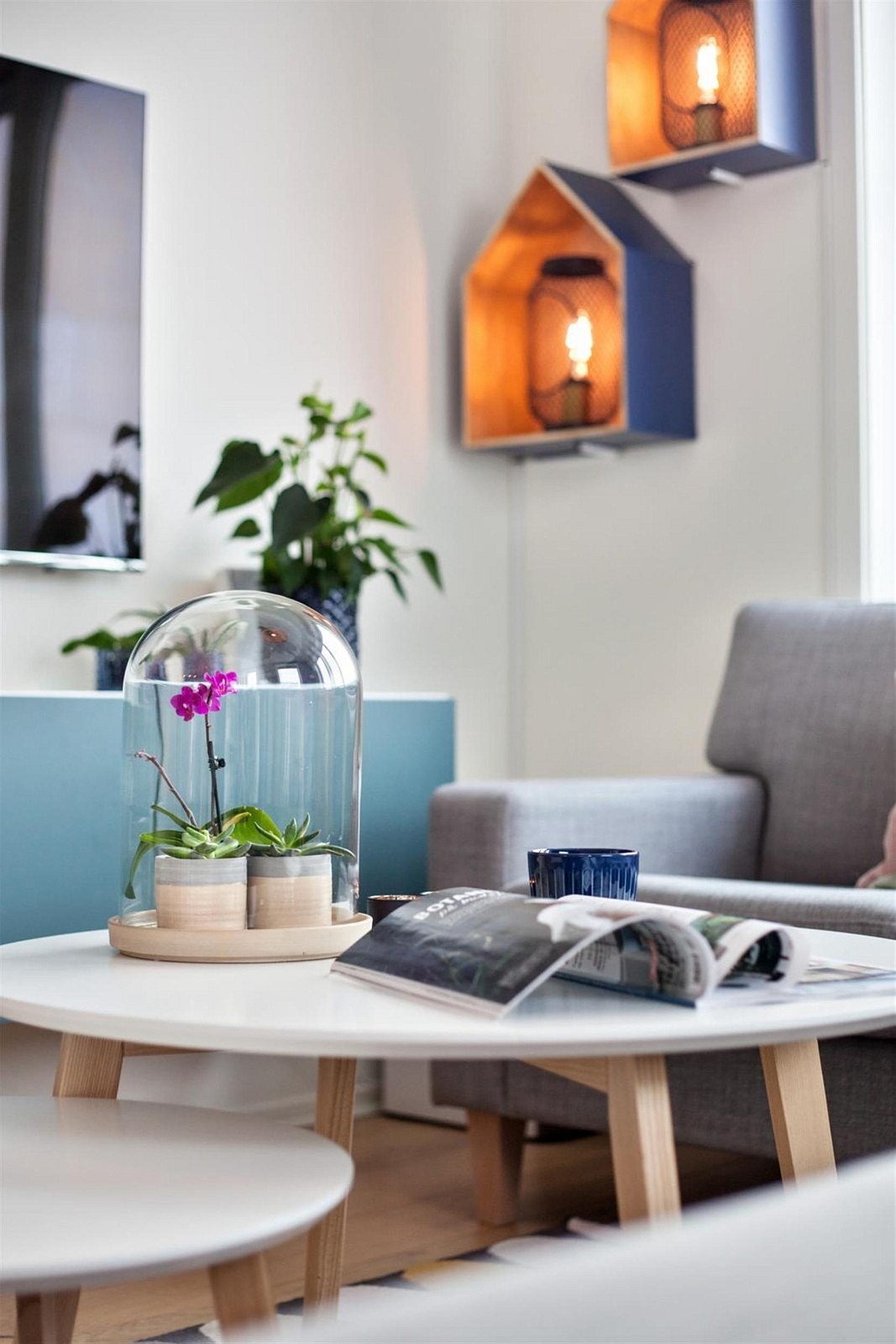 Detaljer fra stuen. Galleribilde