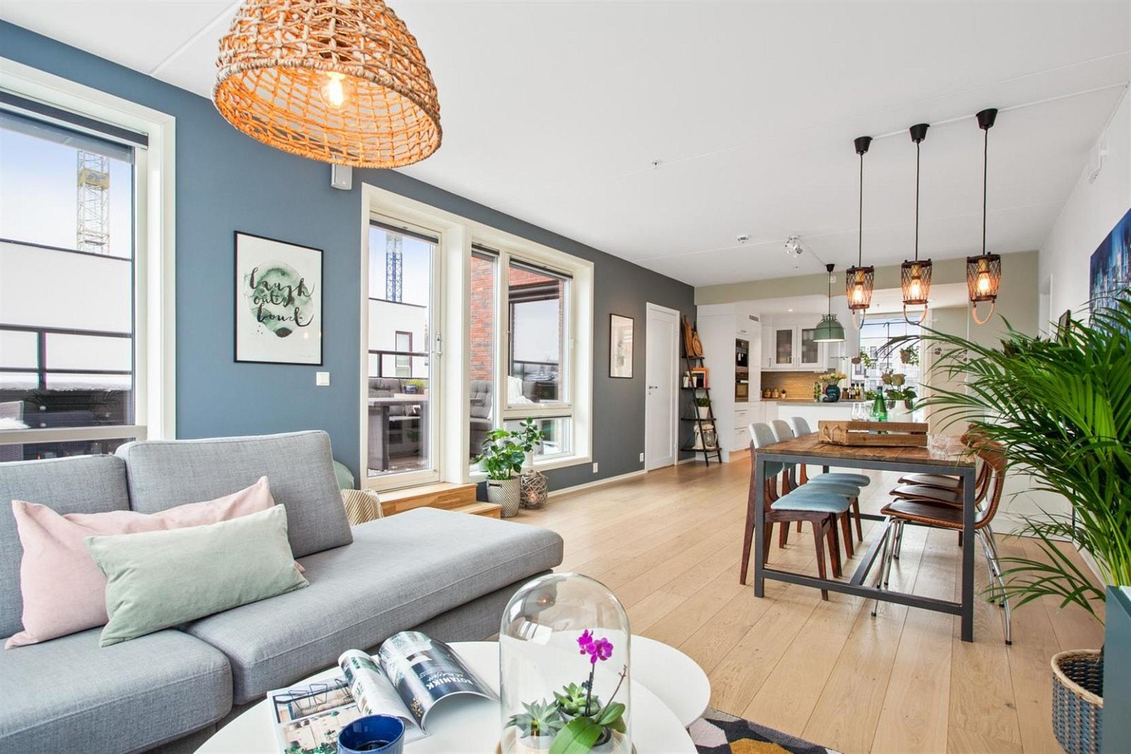 Lekker stue malt med delikat fargevalg. Galleribilde