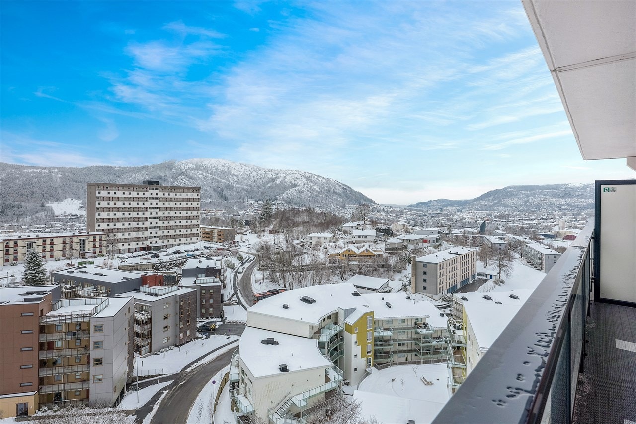 Her kan du stå å nyte utsikten! Galleribilde