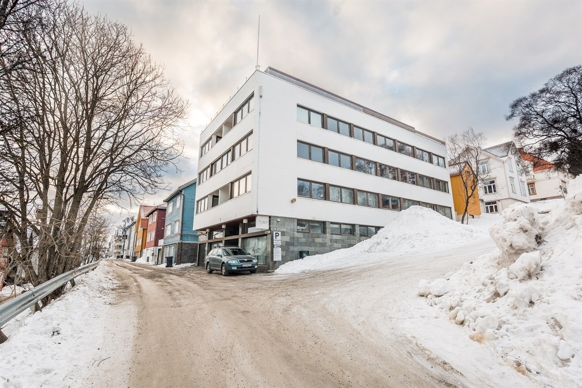 Leiligheten ligger kun et steinkast fra senturm Galleribilde