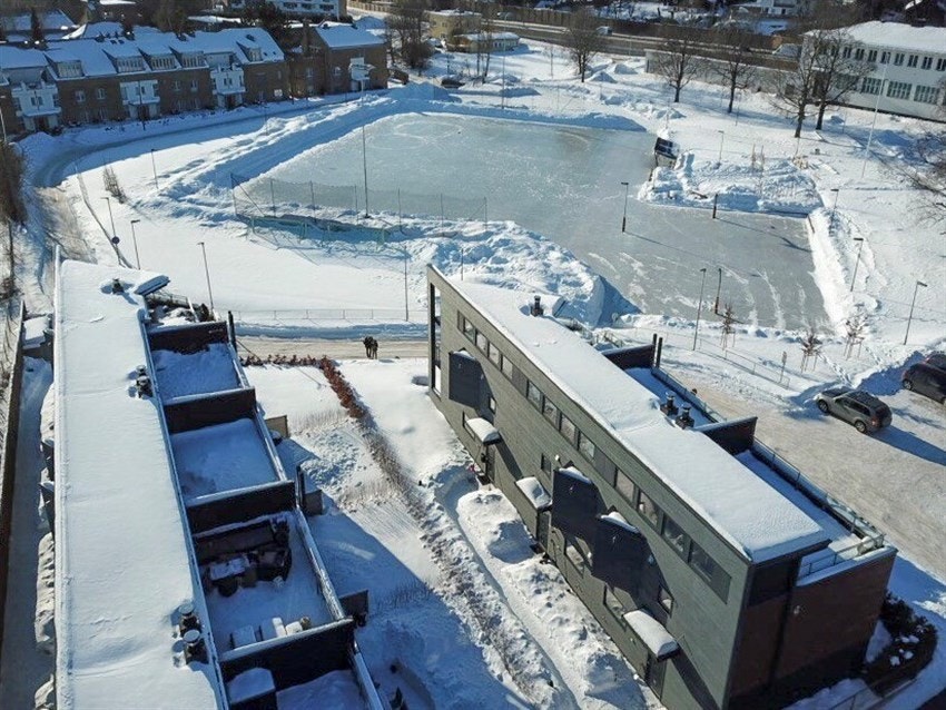 Dronebilde Ris Skolevei 17 Galleribilde