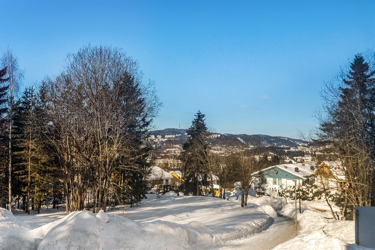 Utsikt fra balkongen. Galleribilde