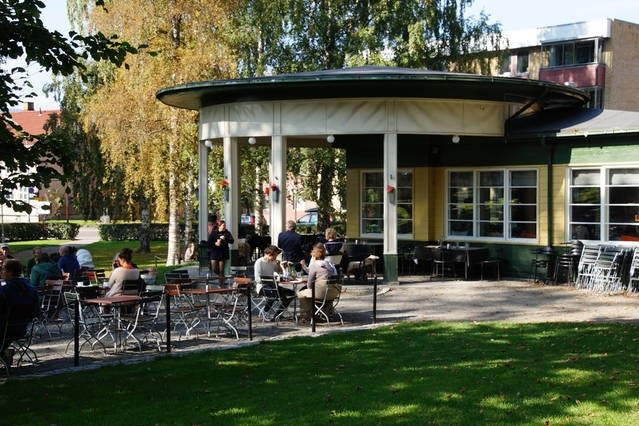 Nabo til Søndre Park og Parkkafeen Galleribilde