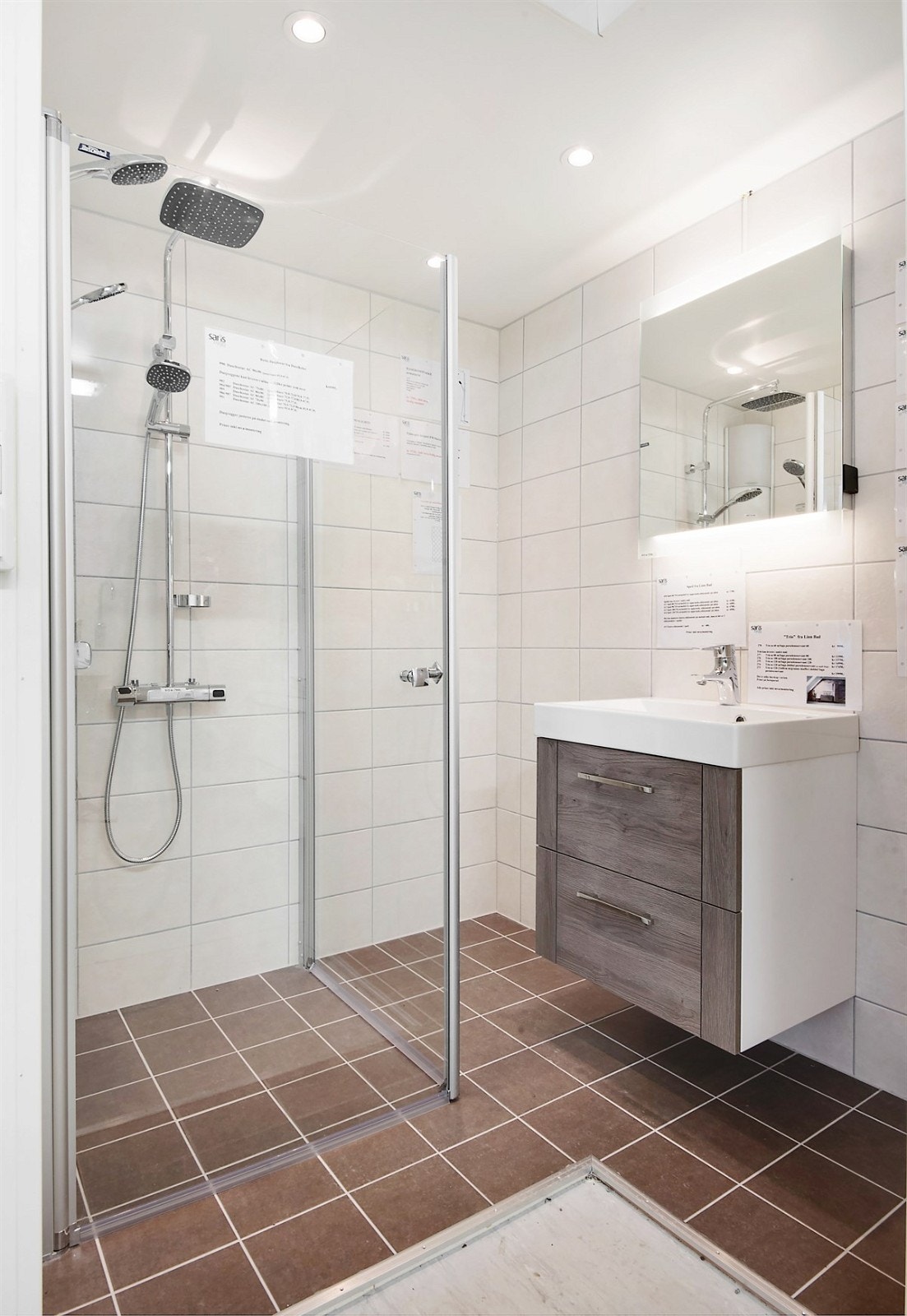 Pent flislagt bad med romslig størrelse, ferdigstillt 09.03.18 Galleribilde