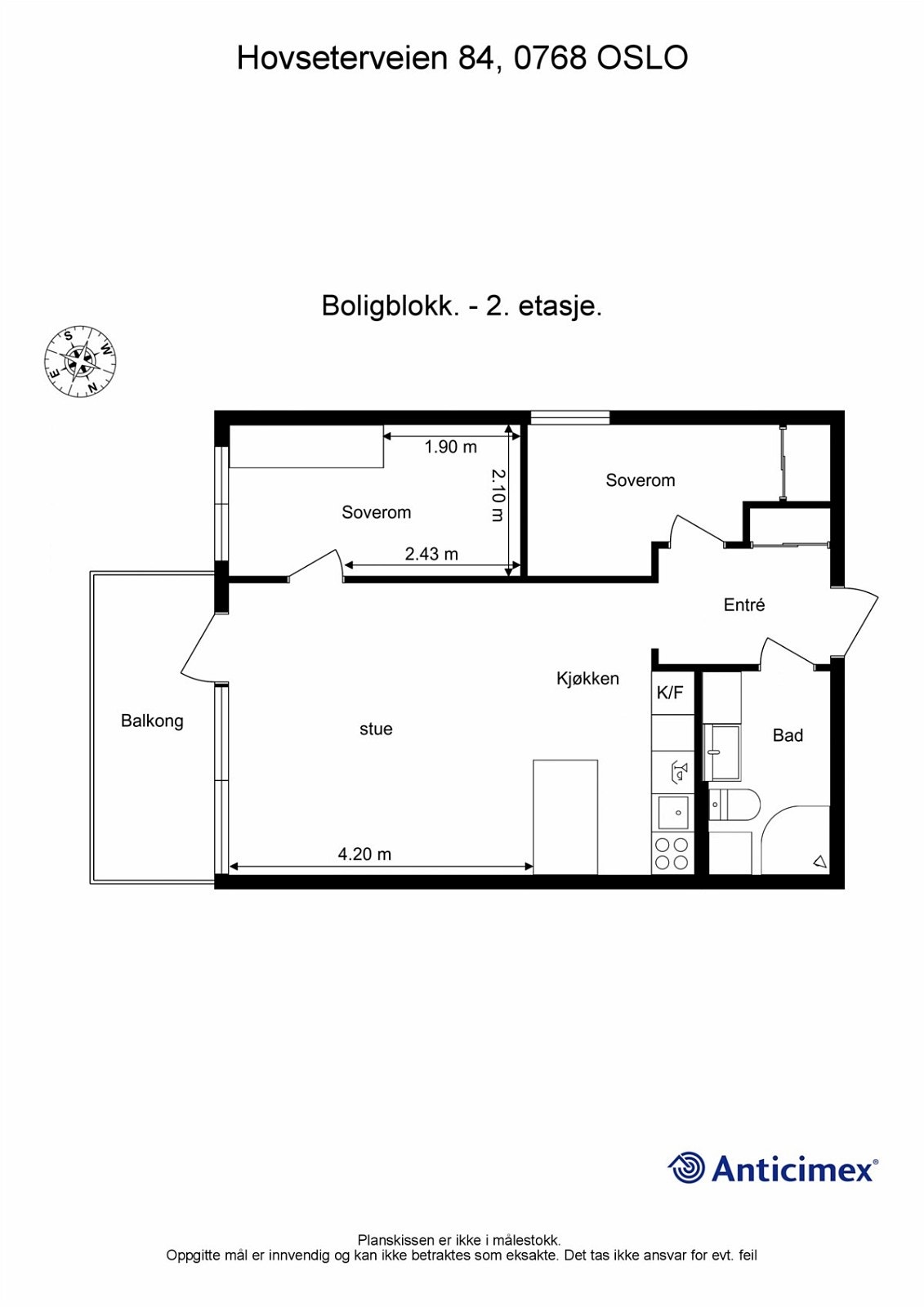 Plantegning Galleribilde