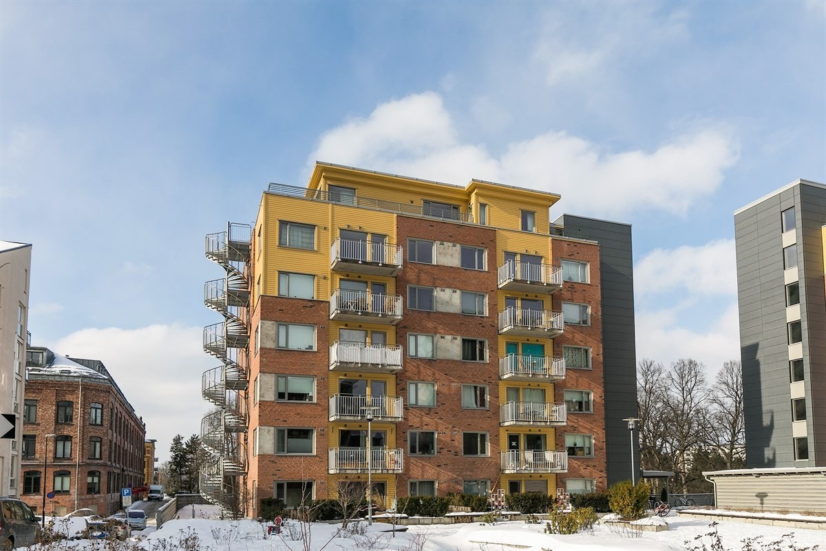 Fasadebilde av Alnagata 14. Galleribilde