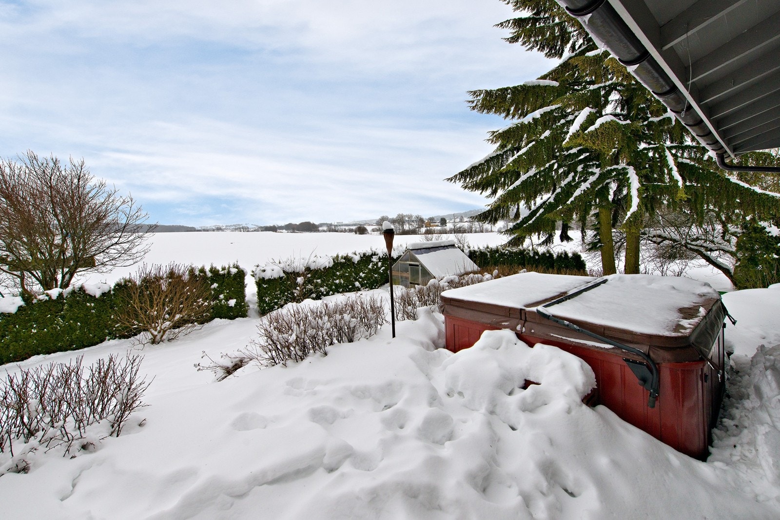 Terrasse med jacuzzi Galleribilde