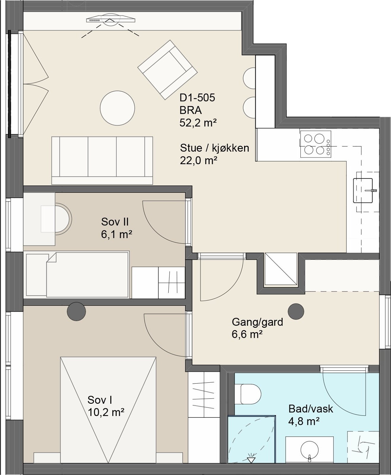 Planløsning Galleribilde