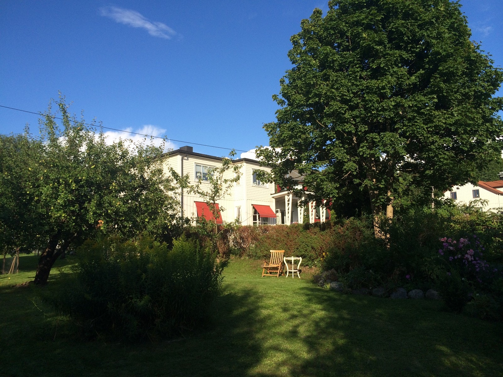 Hele 2 etasjen i funkisbolig tilbaketrukket fra veien. 1 stort soverom- stue- kjøkken- gang/arb.rom- bad/wc Galleribilde