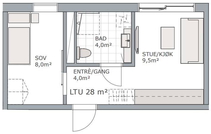 Planløsning Galleribilde