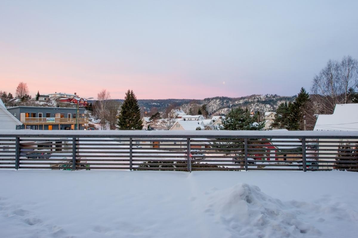 Utsikt - vinter Galleribilde