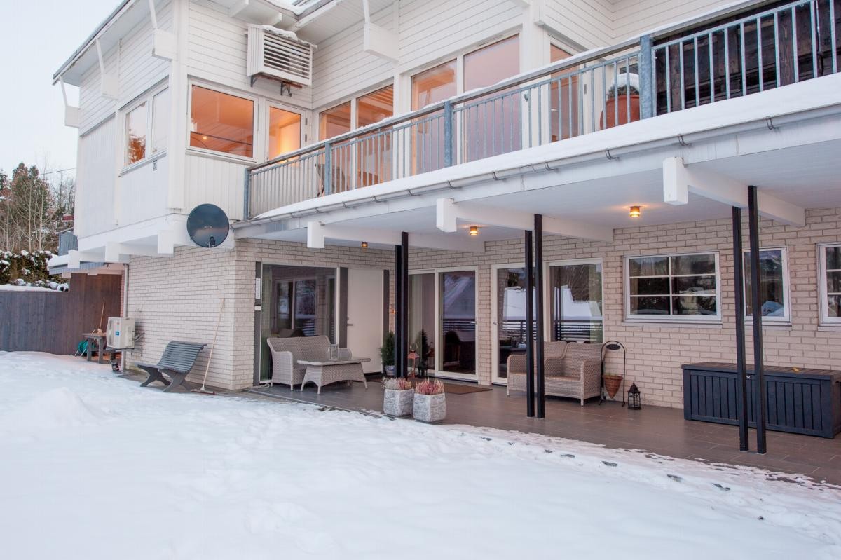 Fasade - vinter Galleribilde