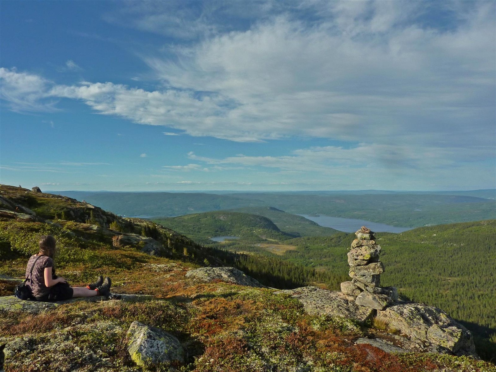 På fjelltoppene kan du nyte en formidabel utsikt. Galleribilde