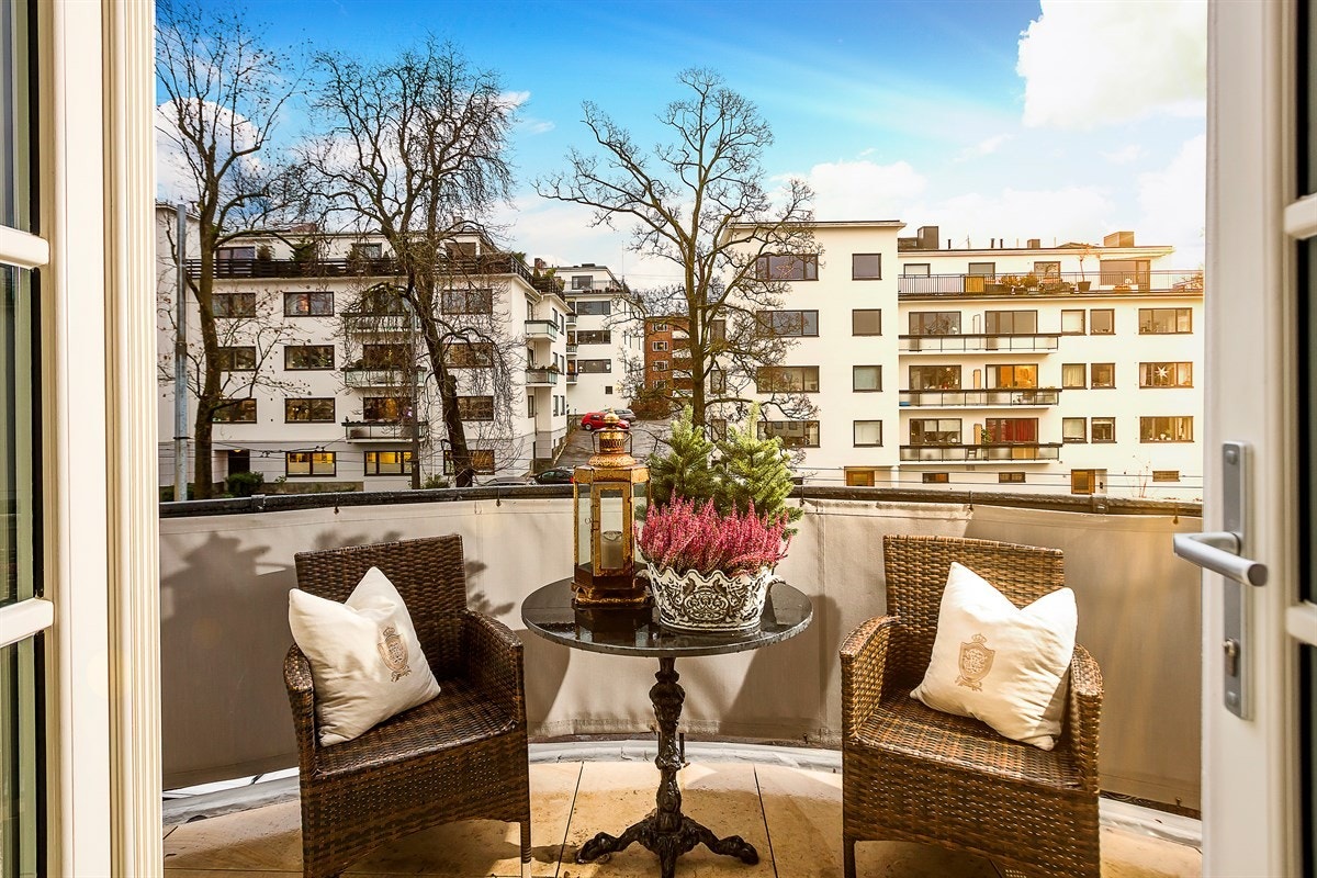 Leiligheten har 2 balkonger. Galleribilde