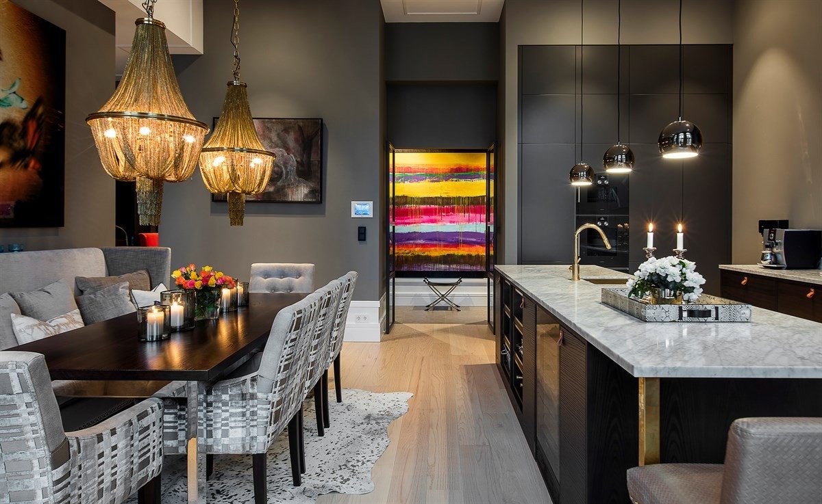 Kjøkken. Galleribilde