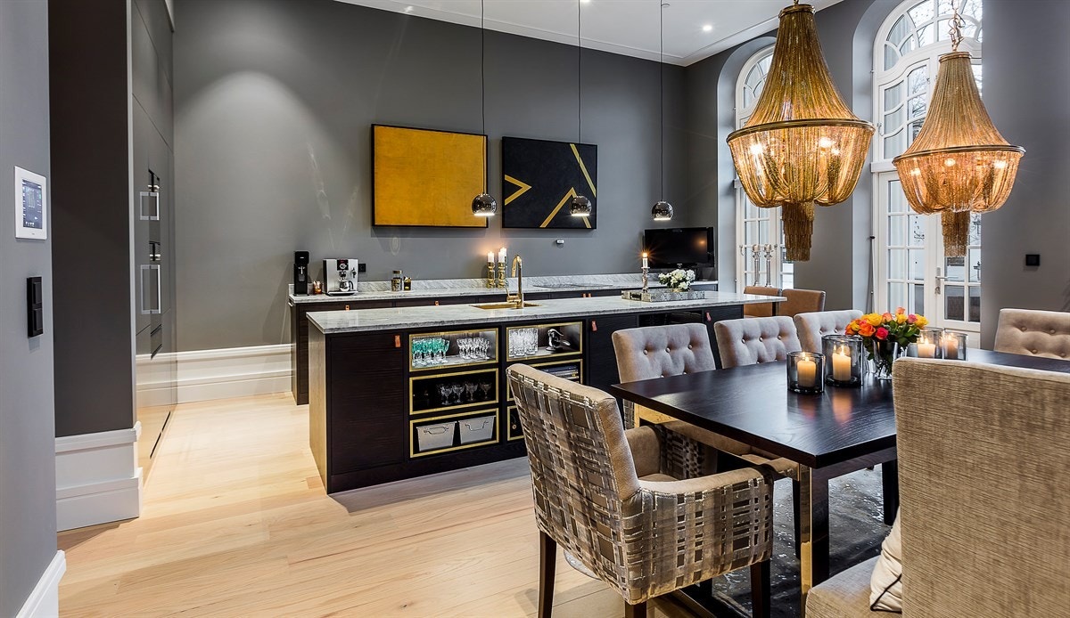 Kjøkken. Galleribilde