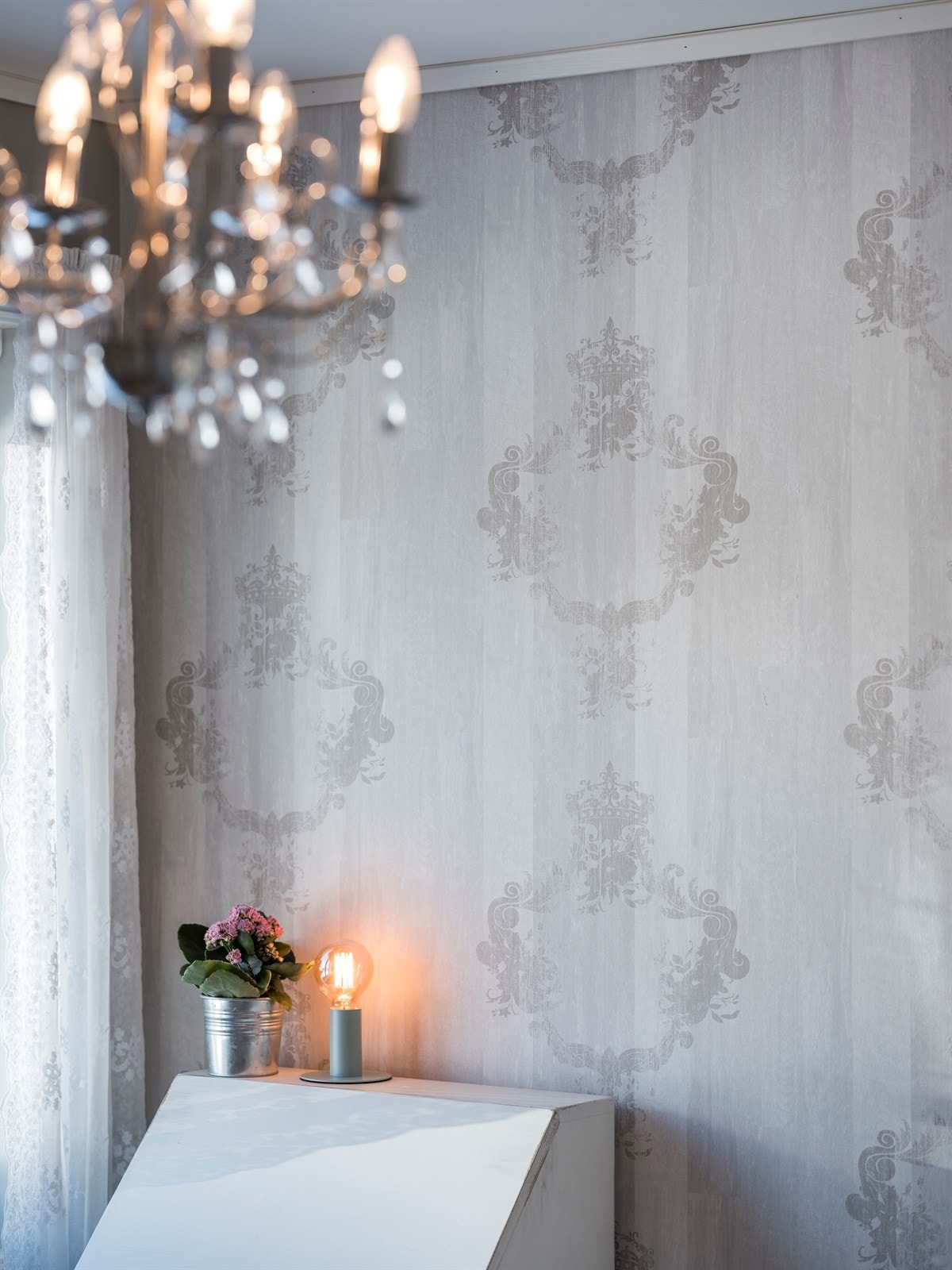 Detalj soverom. Galleribilde